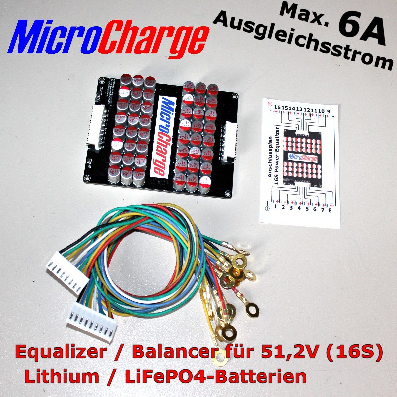 Equalizer für 12V 24V Batterien oder 2 Batterien