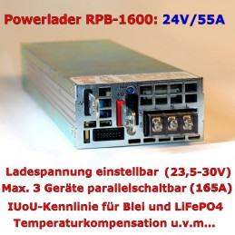 Powerlader 24V/55A Frontansich