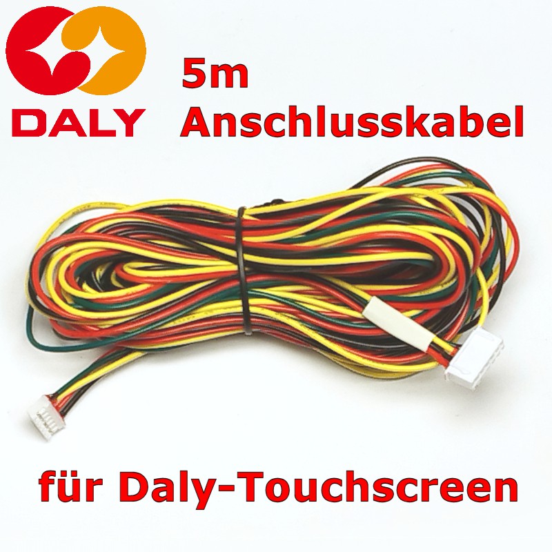 Endlich ein Anschlusskabel für den Daly Touchscreen, das lang genug ist. :-)