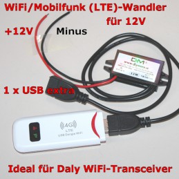 4G-LTE-WiFi-Adapter für Daly WiFi-Transceiver und 12V Speisespannung