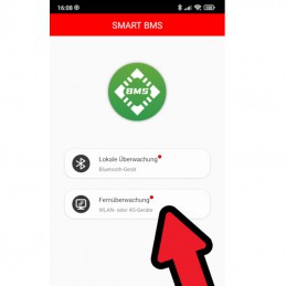 Weltweite Steuerung und Kontrolle von Daly-BMS über die Daly "Smart BMS"-App.