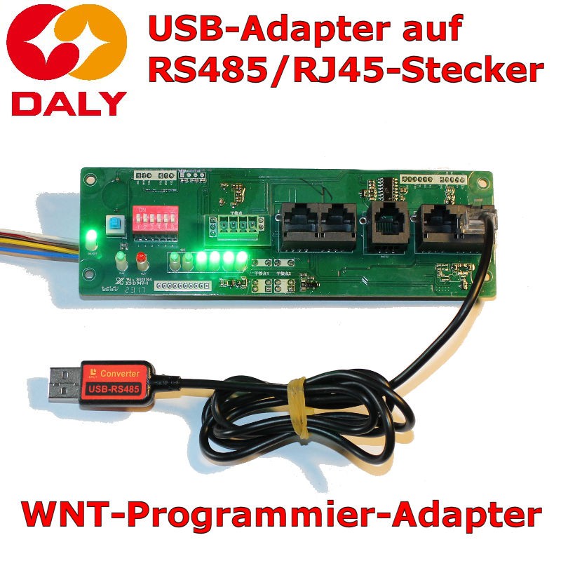USB-Programmier-Adapter für das Daly Connection-Board (WNT).