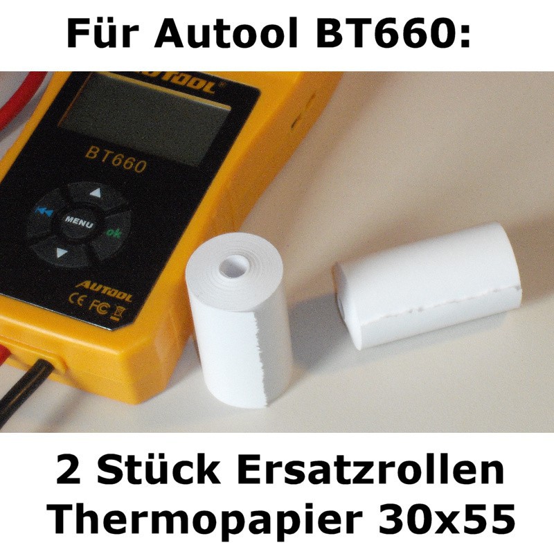 Satz Papierrollen für Autool BT660 Satz Papierrollen für Autool BT660