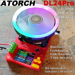 Der 180W-Kapazitätstester für Hobby und Werkstatt. Jetzt auch mit Gehäuse lieferbar!