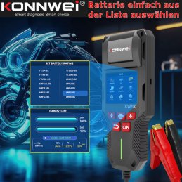 Dateneingabe über hochwertige Tastatur und Farbdisplay.