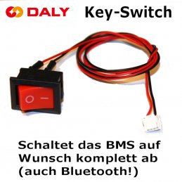Hauptschalter für Daly-BMS zur sicheren Abschaltung bei Abwesenheit