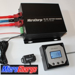 MicroCharge-Ladewandler 12V/30A mit Zubehör
