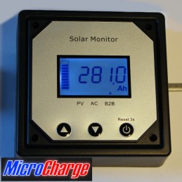 MicroCharge-Ladewandler/Solarladeregler-Kombination 30A Display- und Bedienteil
