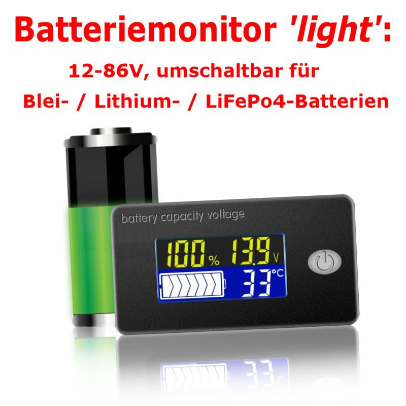 Batteriemonitor 'light'