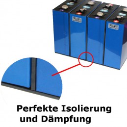 Satz 3mm NBR-Gummiplatten für LiFePO4-Akkus