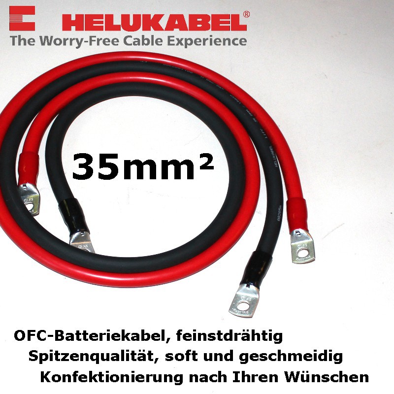 Powerkabel 35mm² rot