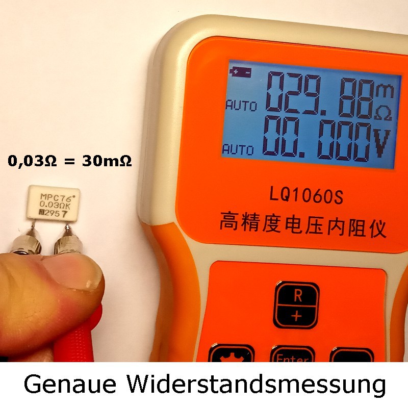 € 56,90: Professionelles µΩ (Mikroohm)-Meter in hochgenauer Ausführung ...