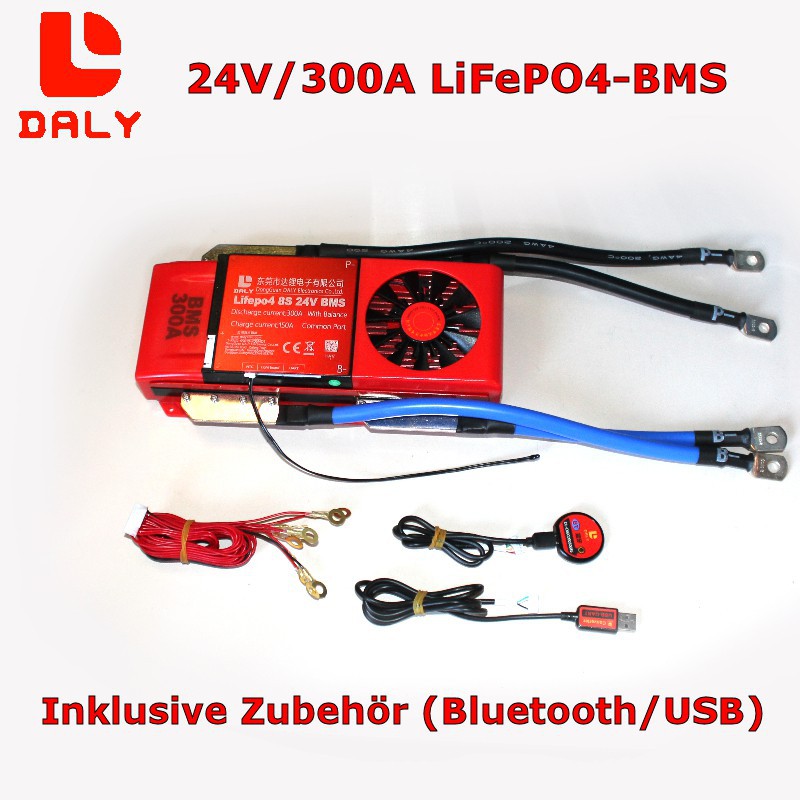 Daly 8S/300A Smart-BMS für LiFePO4-Batterien Daly 8S/300A Smart-BMS für LiFePO4-Batterien
