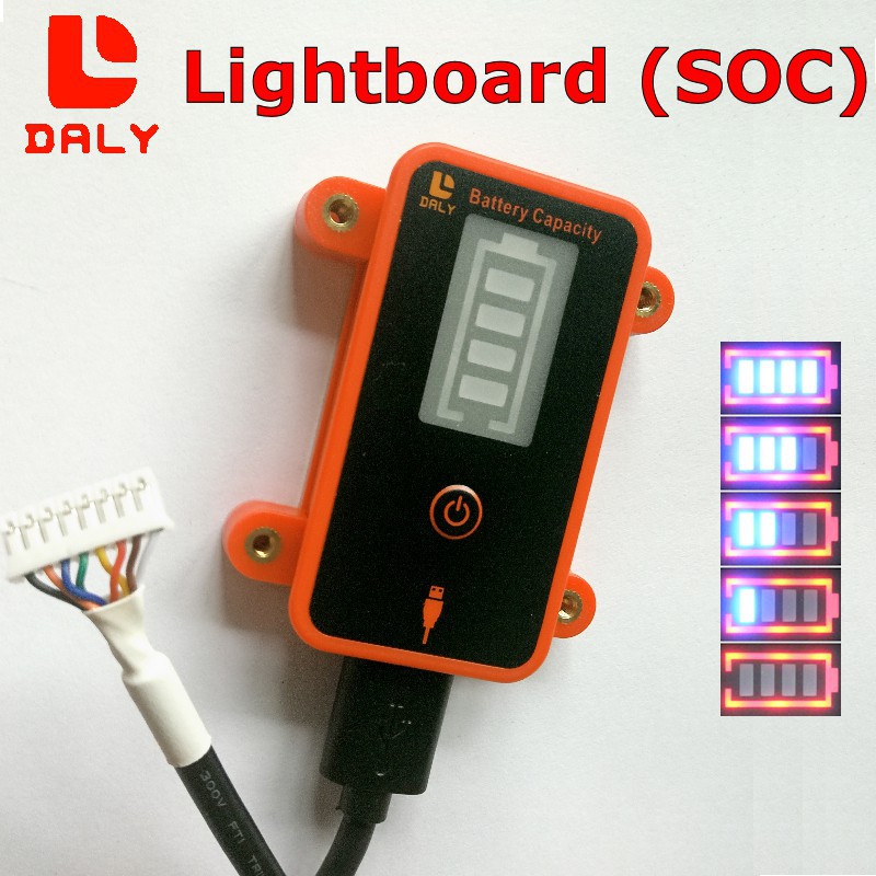 Daly Ladezustandsanzeige (SOC) für Smart-BMS Daly Ladezustandsanzeige (SOC) für Smart-BMS