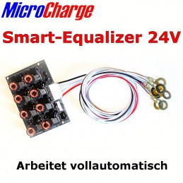MicroCharge Smart-Equalizer 24V/8S: Aktiver Balancer, arbeitet vollautomatisch