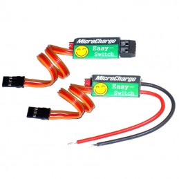 MicroCharge Easy-Switch mit Schraubklemmen und Anschlusskabeln