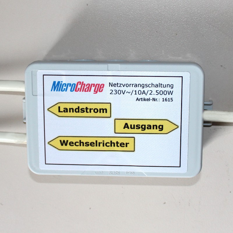 EUR 39,-: Netzvorrangschaltungs-Modul 230V~ / 10A / 2.500W